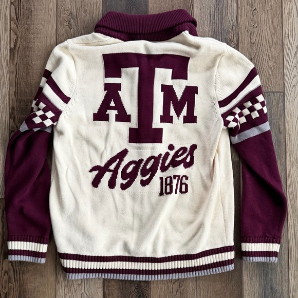 Colosseum Women's Cream Texas Aggies Wild Collective Sweater NWT Size M - Picture 2 of 5